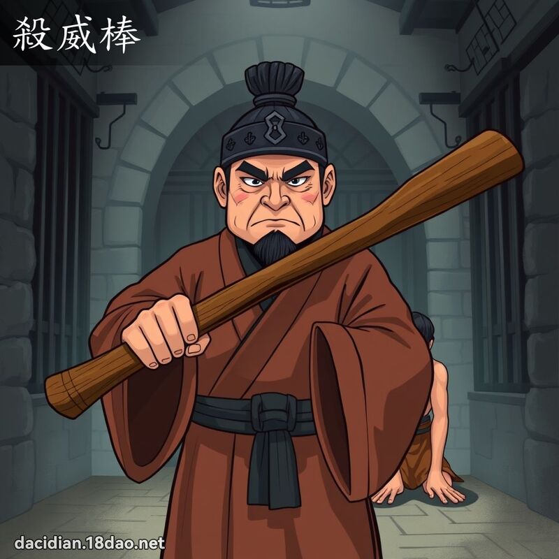 殺威棒 - 國語大辭典配圖
