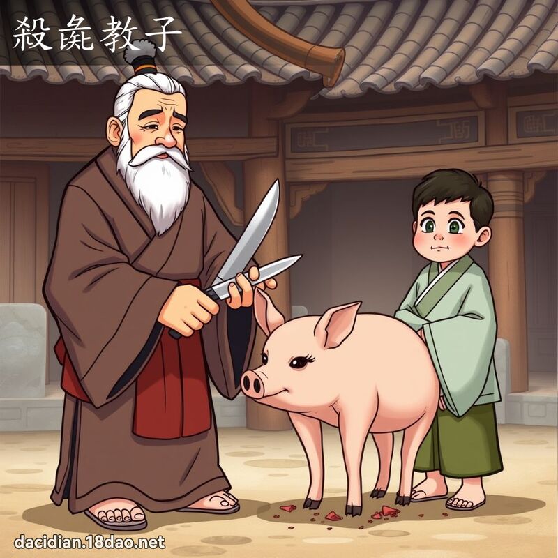 殺彘教子 - 國語大辭典配圖