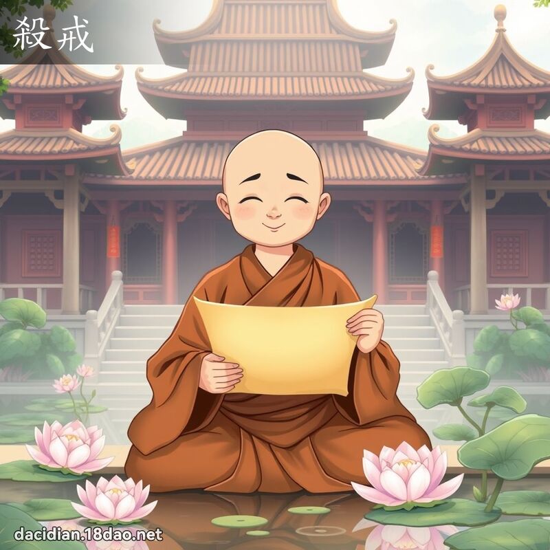 殺戒 - 國語大辭典配圖
