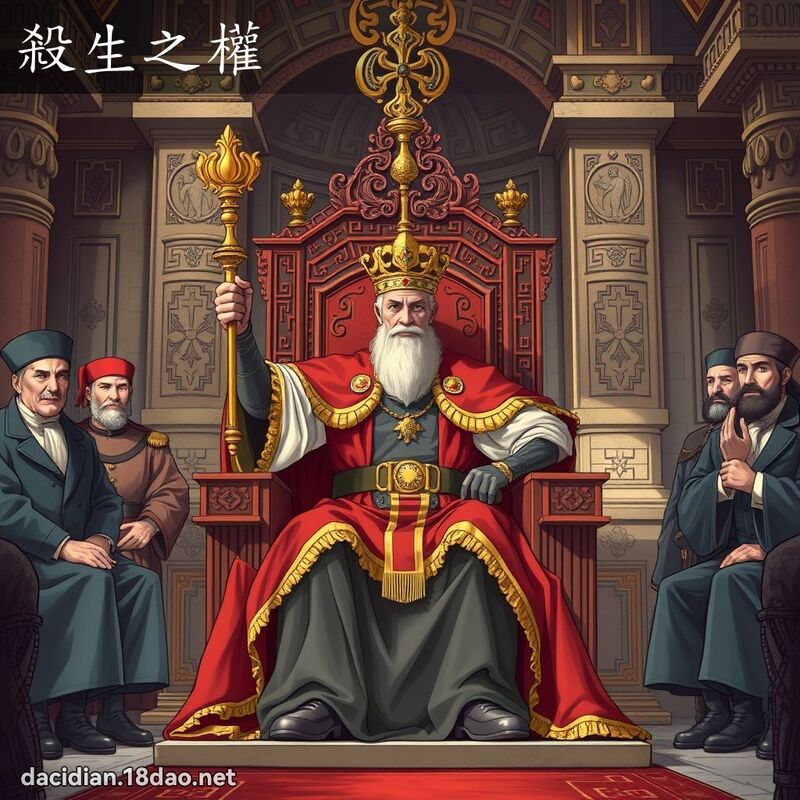 杀生之权 - 国语大辞典配图