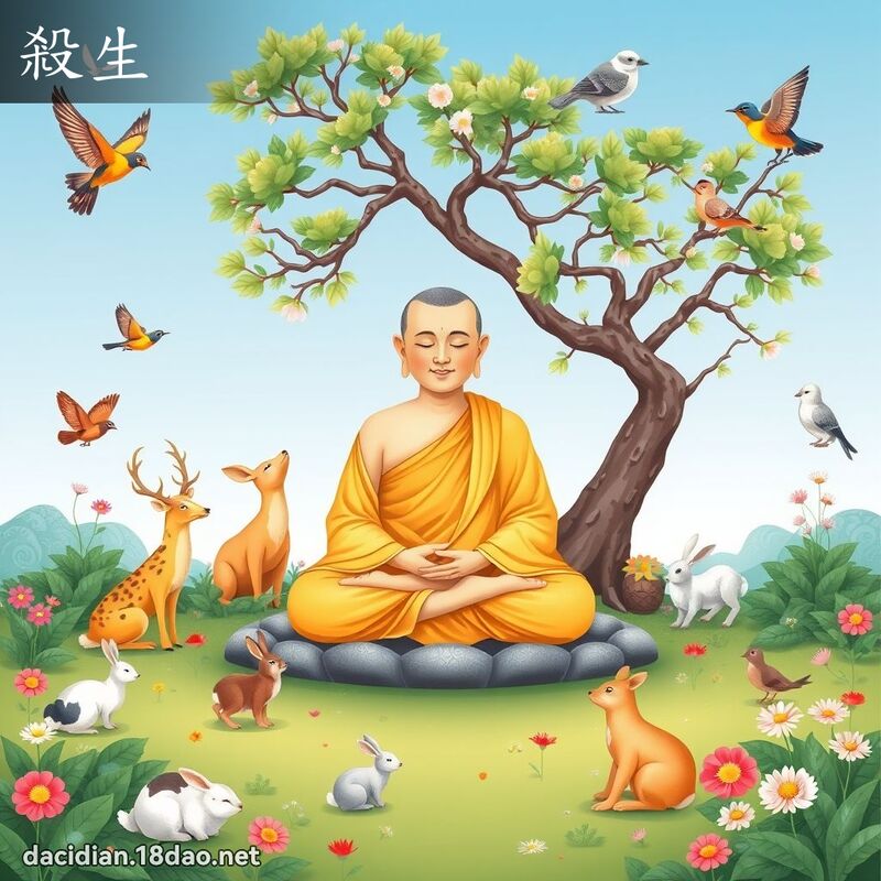 殺生 - 國語大辭典配圖