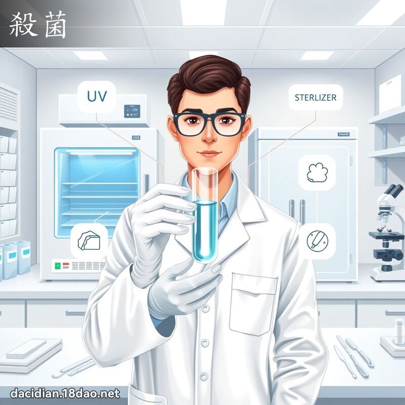 殺菌 - 國語大辭典配圖