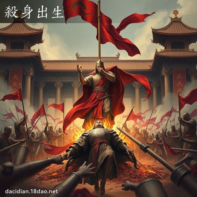 殺身出生 - 國語大辭典配圖