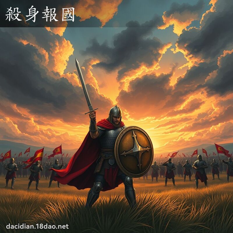 杀身报国 - 国语大辞典配图