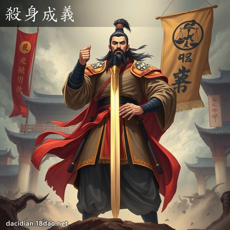 殺身成義 - 國語大辭典配圖