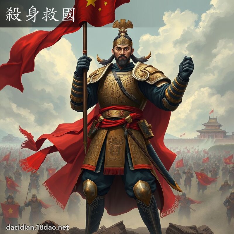 殺身救國 - 國語大辭典配圖