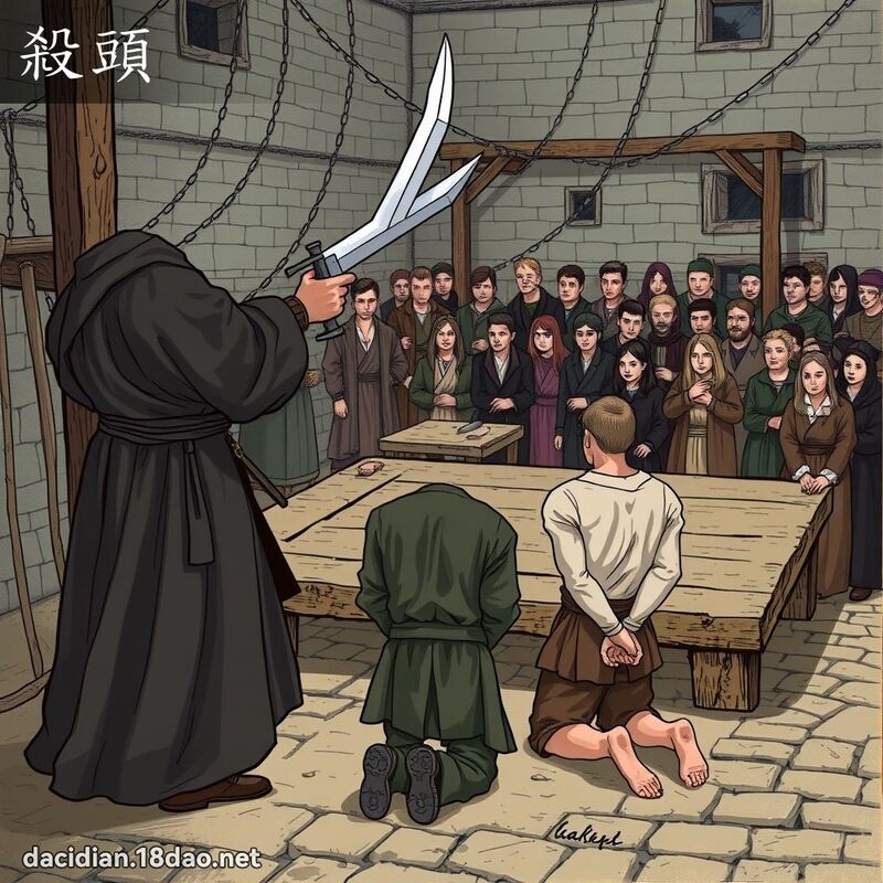 殺頭 - 國語大辭典配圖