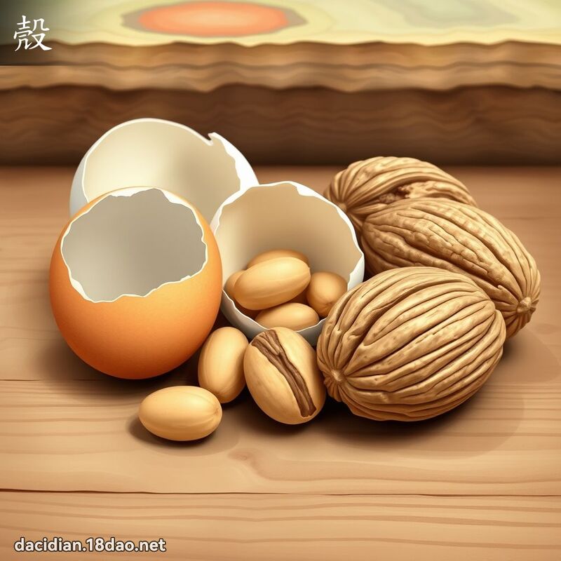 汉字: 壳 (多音字)