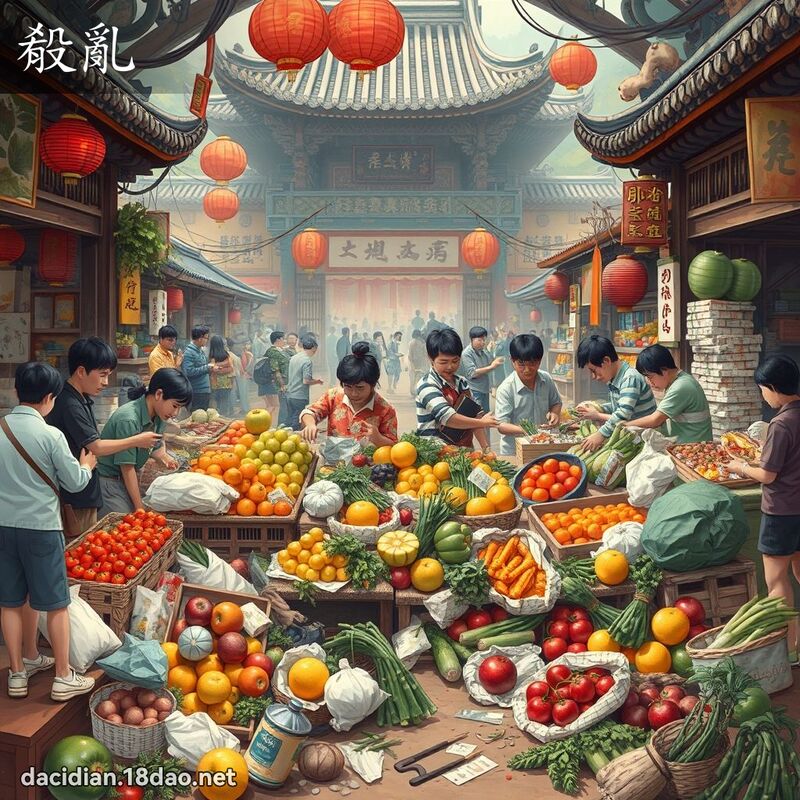 殽亂 - 國語大辭典配圖