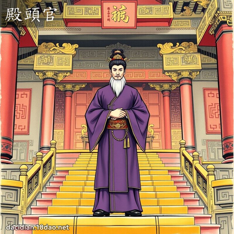 殿头官 - 国语大辞典配图