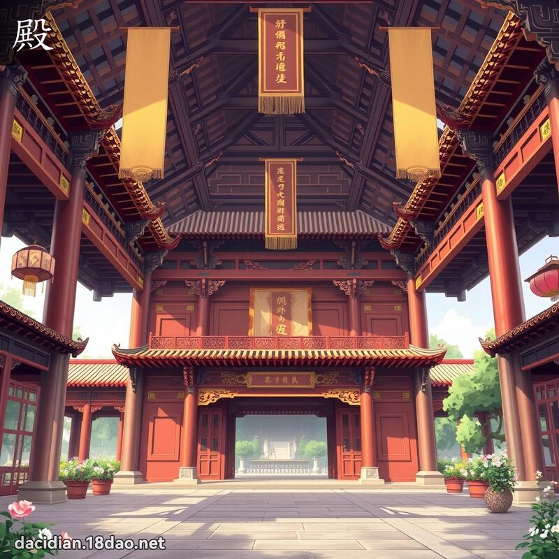 殿 - 國語大辭典配圖
