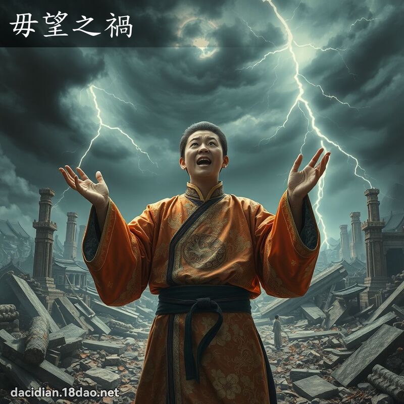 毋望之祸 - 国语大辞典配图