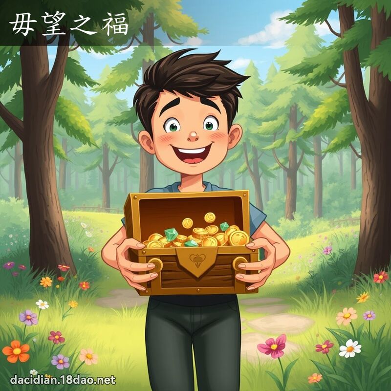 毋望之福 - 國語大辭典配圖