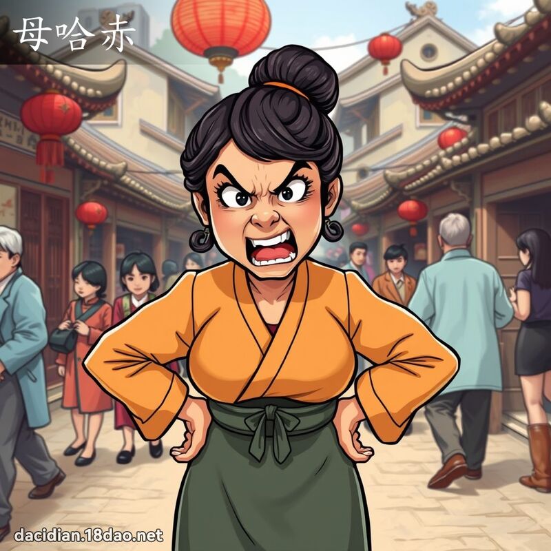 母哈赤 - 國語大辭典配圖