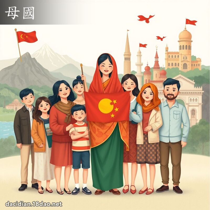母國 - 國語大辭典配圖