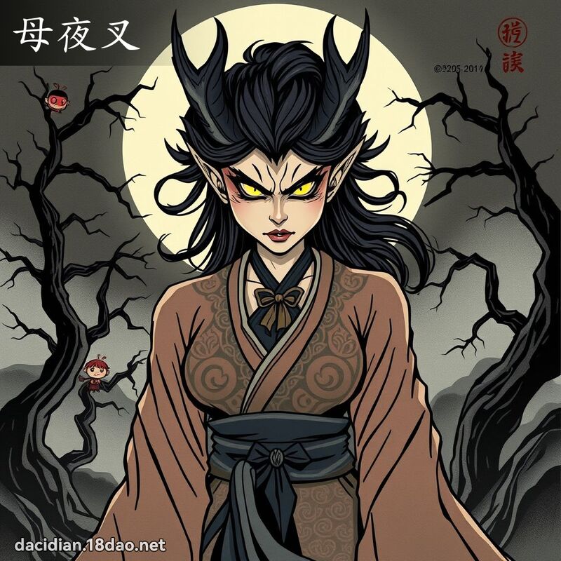 母夜叉 - 國語大辭典配圖
