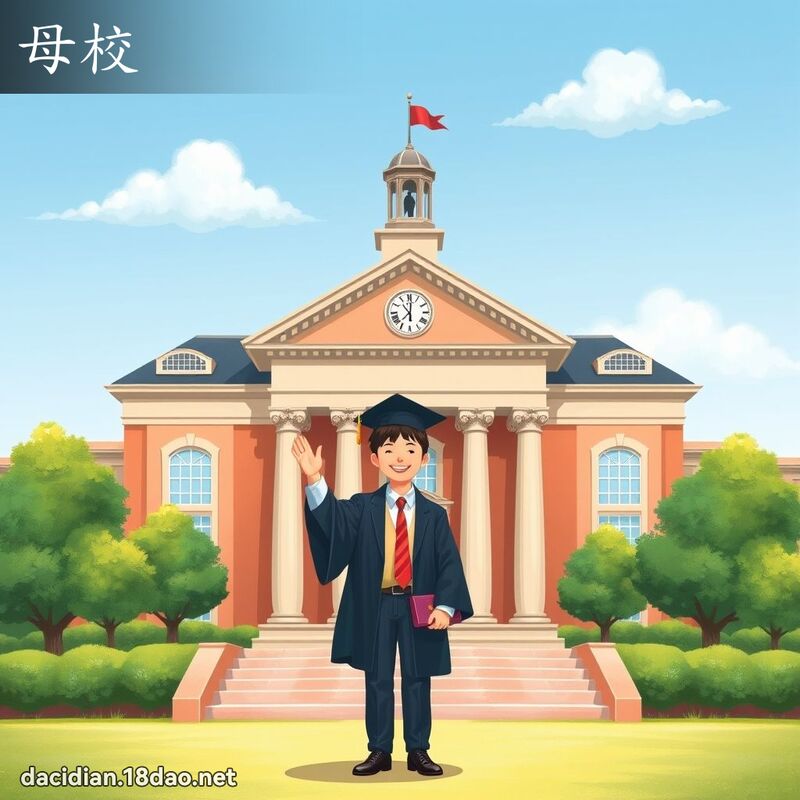 母校 - 国语大辞典配图