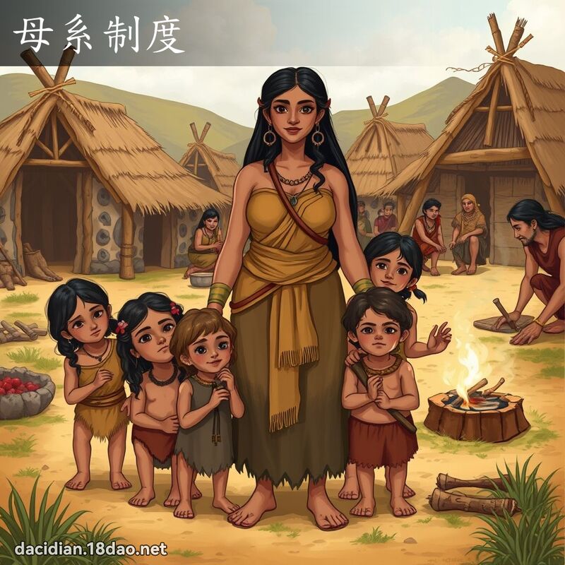 母系制度 - 国语大辞典配图