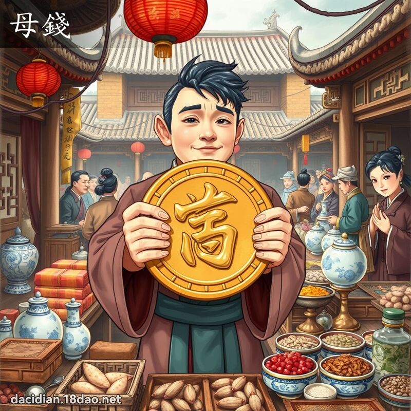 母錢 - 國語大辭典配圖