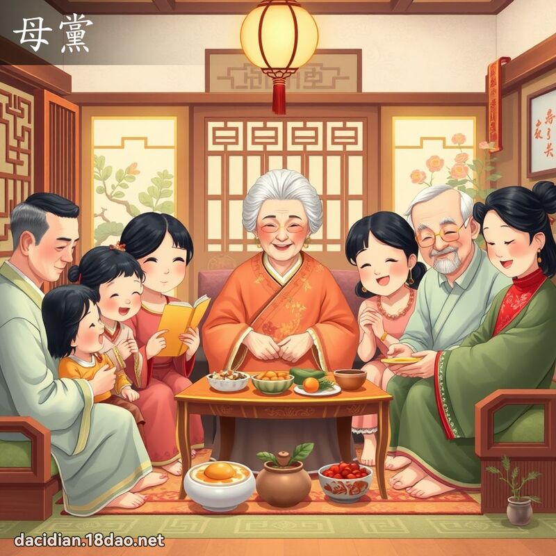 母黨 - 國語大辭典配圖
