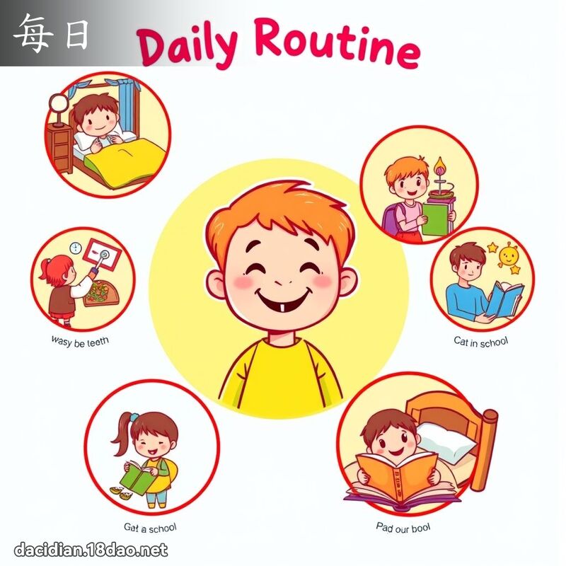 每日 - 國語大辭典配圖