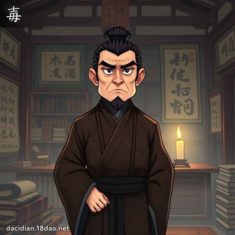 毐 - 國語大辭典配圖