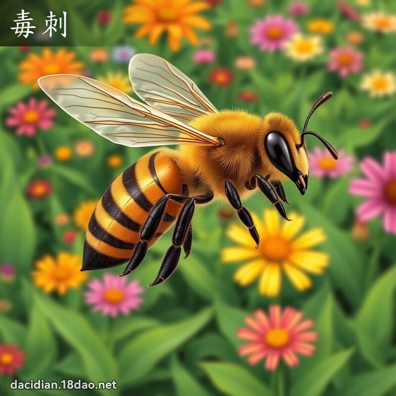 毒刺 - 国语大辞典配图