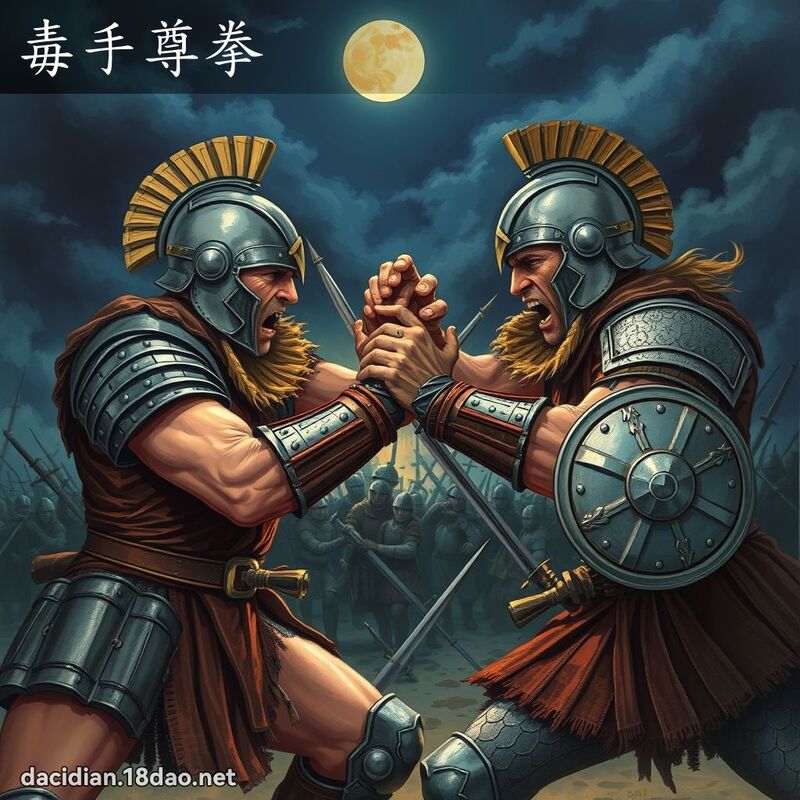 毒手尊拳 - 国语大辞典配图