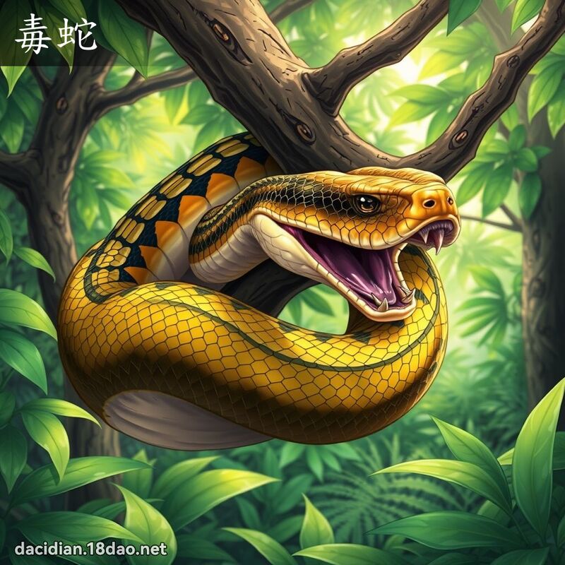 毒蛇 - 國語大辭典配圖