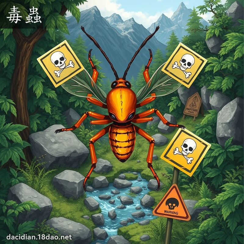 毒蟲 - 國語大辭典配圖
