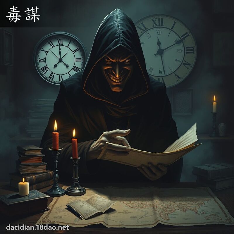 毒谋 - 国语大辞典配图