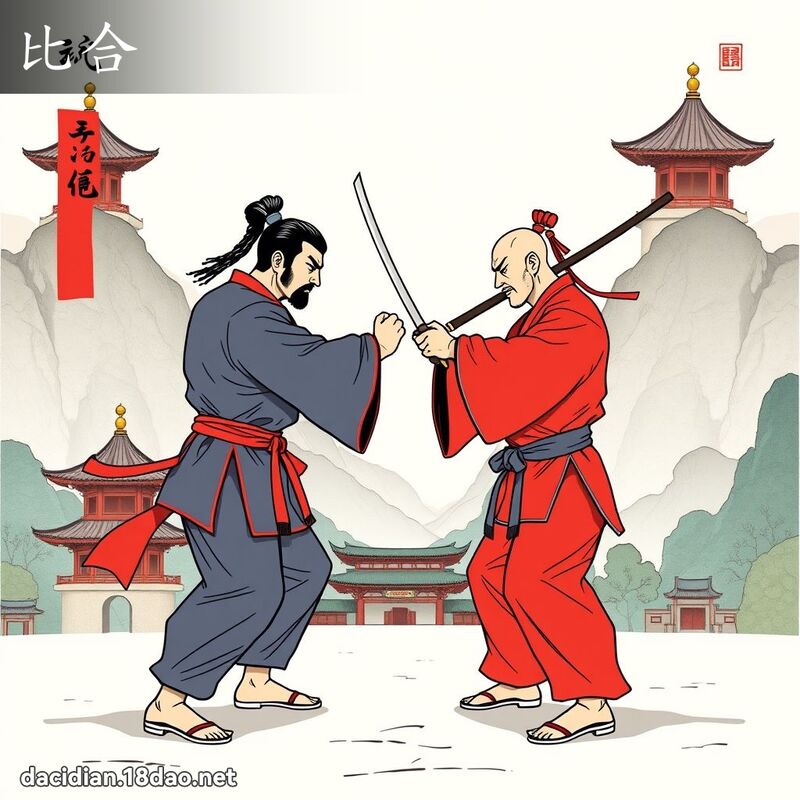 比合 - 國語大辭典配圖