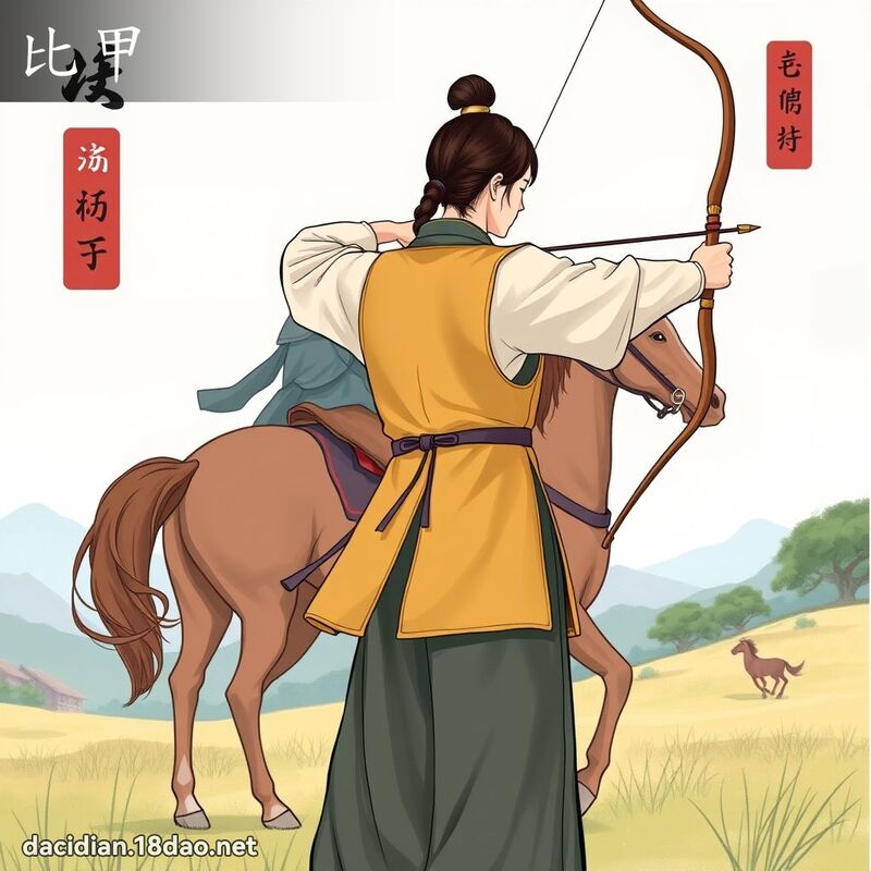 比甲 - 國語大辭典配圖