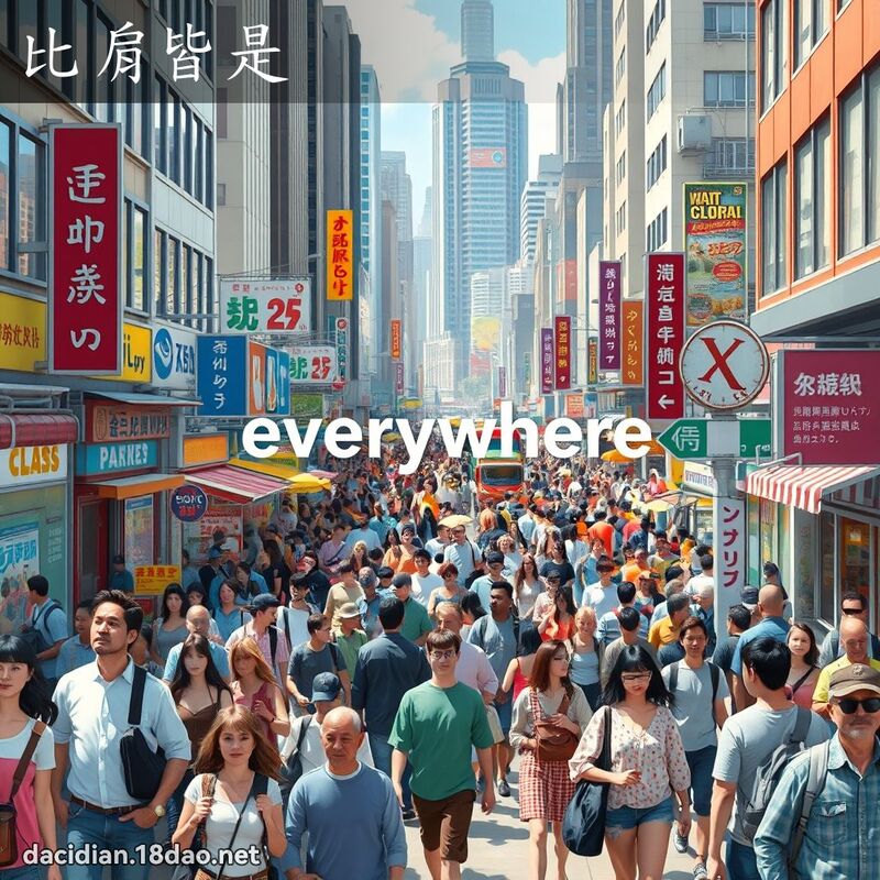 比肩皆是 - 國語大辭典配圖