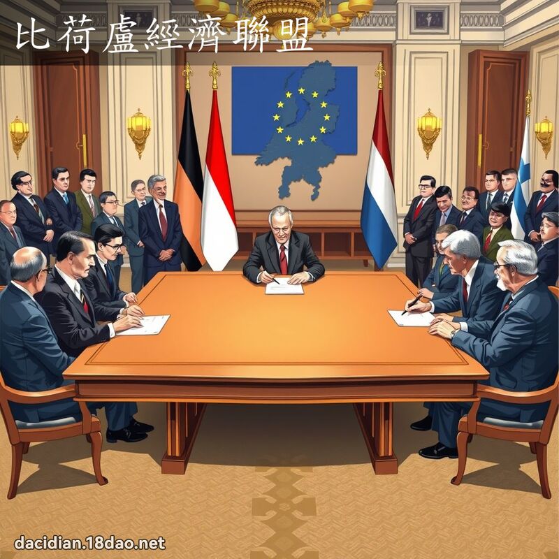 比荷卢经济联盟 - 国语大辞典配图