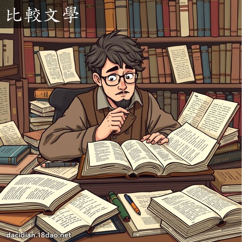 比较文学 - 国语大辞典配图
