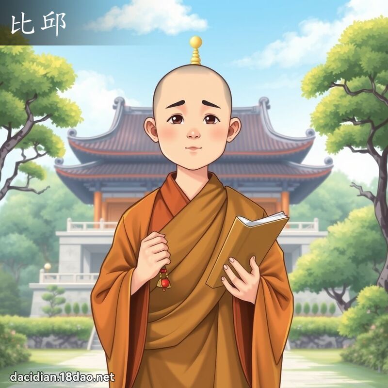 比邱 - 國語大辭典配圖