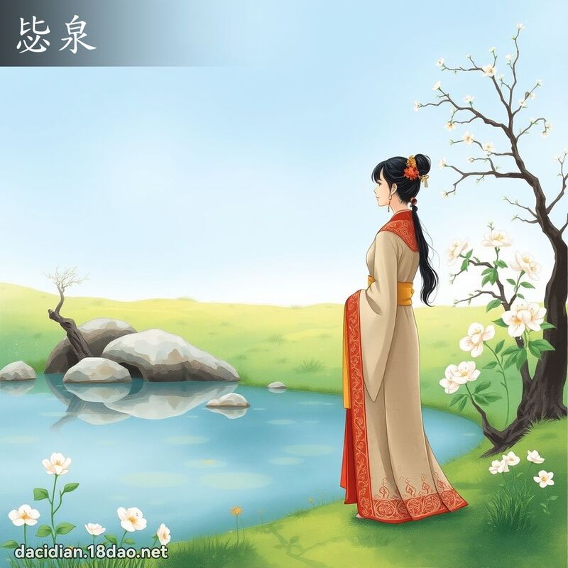 毖泉 - 國語大辭典配圖