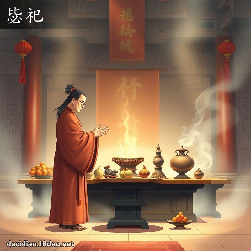 毖祀 - 国语大辞典配图