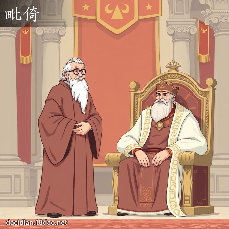 毗倚 - 国语大辞典配图
