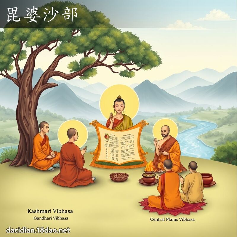 毘婆沙部 - 国语大辞典配图
