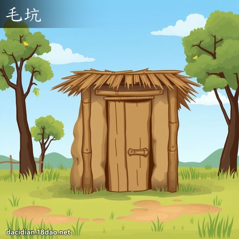 毛坑 - 國語大辭典配圖