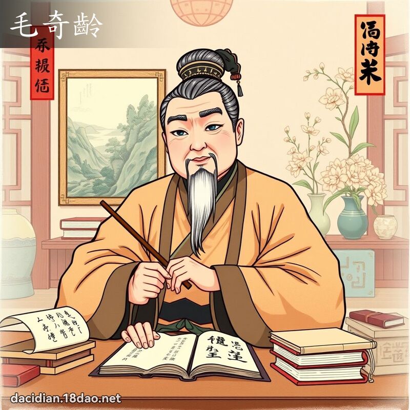 毛奇龄 - 国语大辞典配图