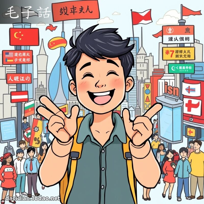毛子話 - 國語大辭典配圖