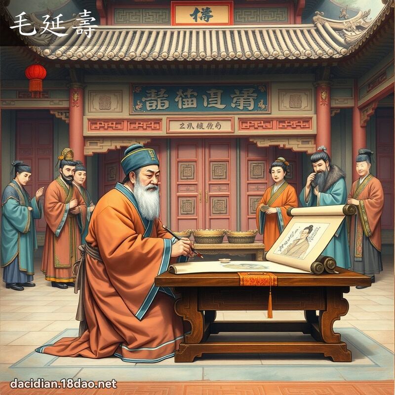 毛延寿 - 国语大辞典配图