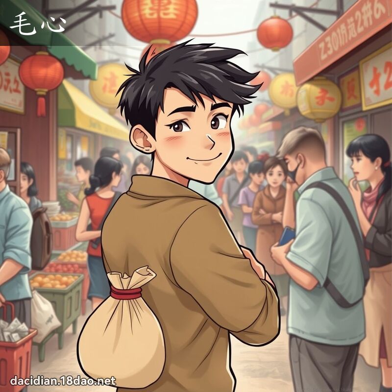 毛心 - 国语大辞典配图