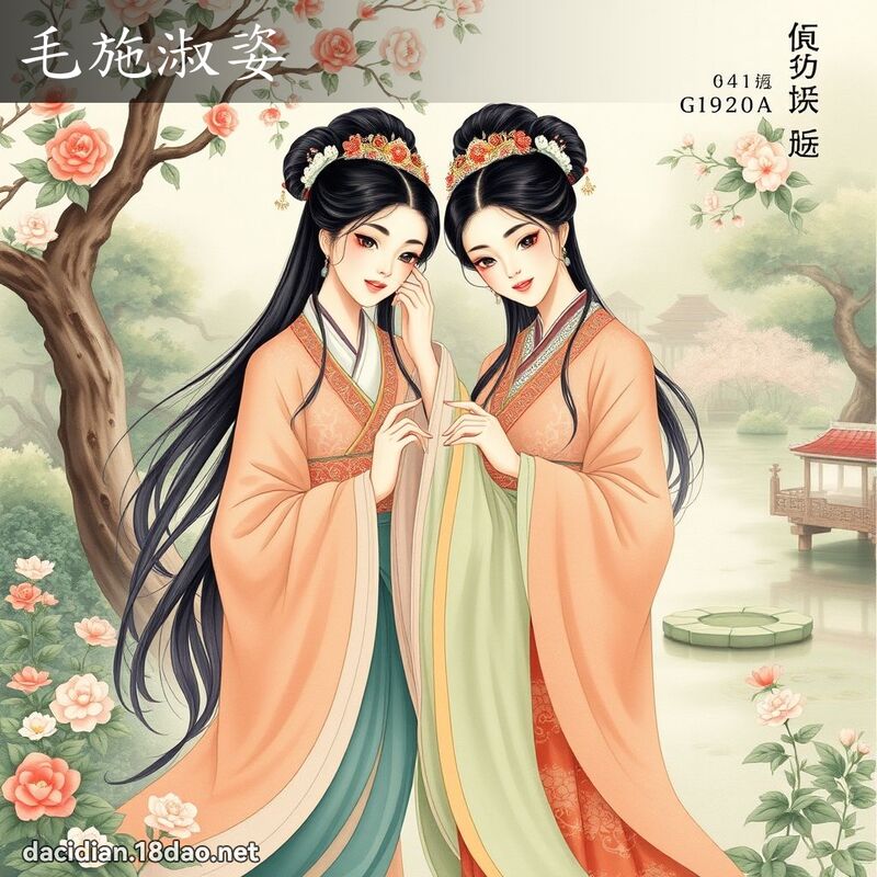 毛施淑姿 - 國語大辭典配圖