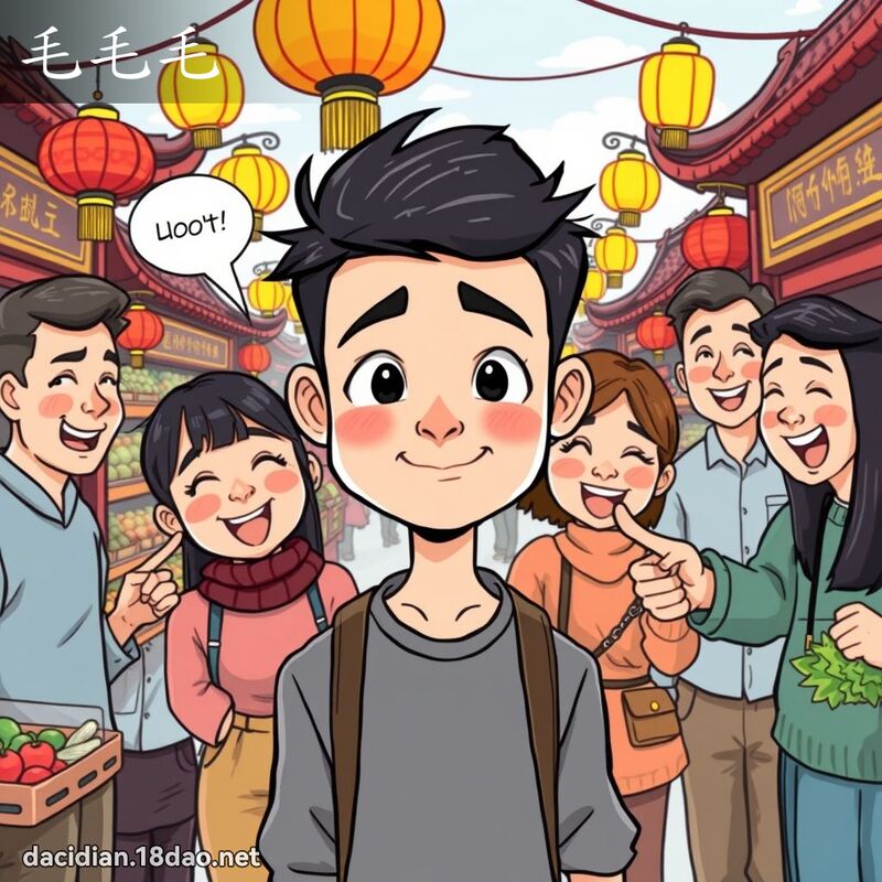 毛毛毛 - 國語大辭典配圖