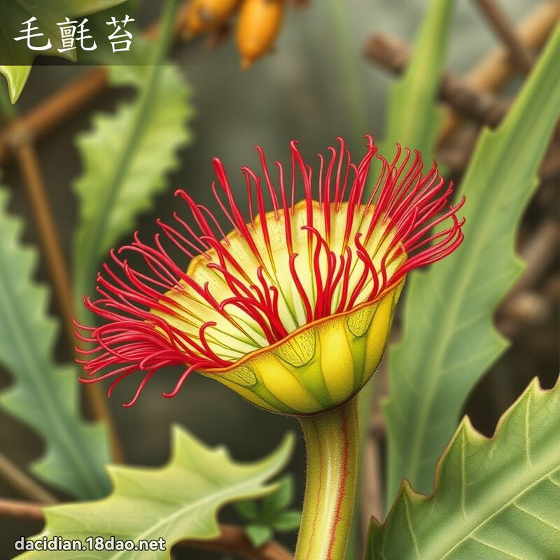 毛氈苔 - 國語大辭典配圖