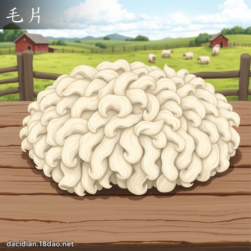 毛片 - 國語大辭典配圖